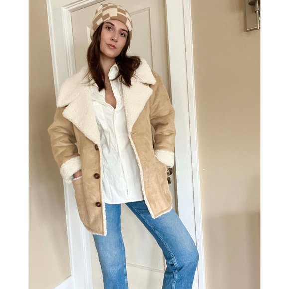 Free People Jackets & Blazers - 🎉LAST CHANCE🎉 NWT Free People Diogo Coat / Ivory Combo